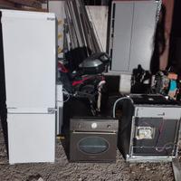 Frigorifero lavastoviglie forno