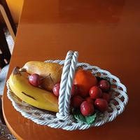 Porta frutta in ceramica