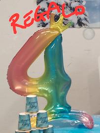 palloncino numero 4