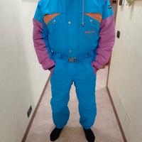 Tuta da neve da sci anni 80 vintage taglia S uomo