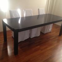 Tavolo soggiorno wenge marrone 220 lunghezza