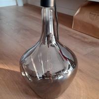 Lampadario in vetro fumè