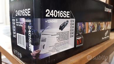 Toner Originale Lexmark 24016SE 12A8400 (Nero)