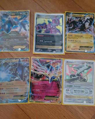 Lotto Carte Pokémon EX e LIV.X Vintage