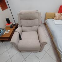 Poltrona elettrica massaggiante