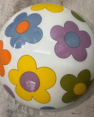 FABAS plafoniera a fiori per bambini