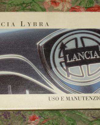 Libretto uso e manutenzione lancia lybra benzina e