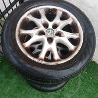 Cerchi in lega alfa 147 gommati