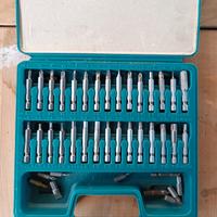 Valigetta inserti avvitatore/cacciavite