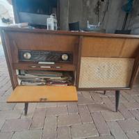 radio giradischi Philips anni50