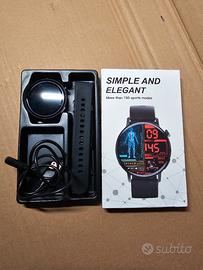 Orologio Smartwatch Uomo con Cardiofrequenzimetro 