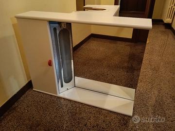 mobile con specchio bagno 