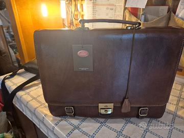 borsa in pelle porta documenti the bridge