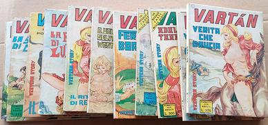VARTAN LOTTO DI 11 FUMETTI