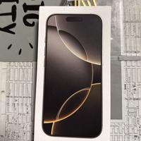 Iphone 16 Pro 256GB pari al nuovo - garanzia incl.