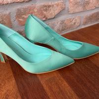 Decoltè verde acqua tiffany n. 38-39