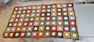 COPERTA FATTA A MANO "Mille colori"