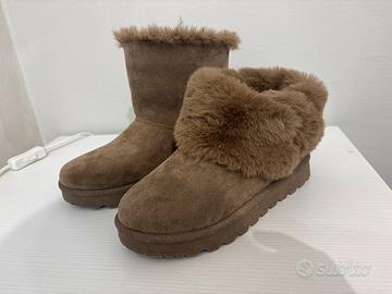 Stivaletti caldissimi pelliccia interna n.36