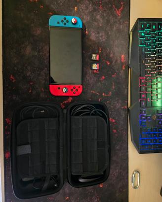Nintendo Switch OLED + Zelda + Pokémon 