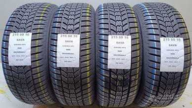 4 GOMME 215 60 16 SAVA INV RIF4504