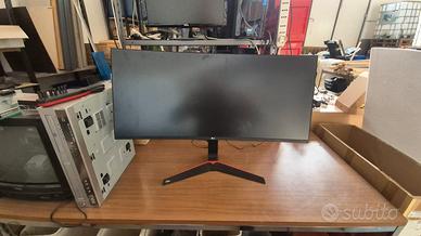 MONITOR PC LG 34UC89G-B CURVED - RIGHE DISPLAY