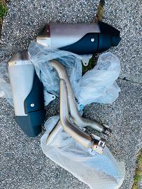 Scarico originale Triumph 1050