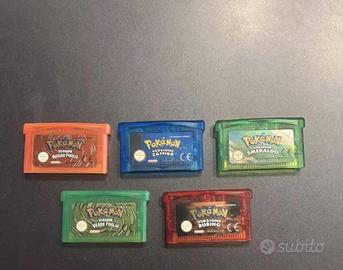 Giochi pokemon GBA
