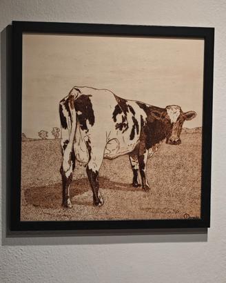 Pink Floyd Atom Heart Pirografia fatta a mano32x32