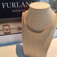 Giroconto maglia intrecciata oro 18t Preowned 