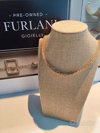 Giroconto maglia intrecciata oro 18t Preowned 