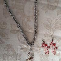 Set Collana e orecchini / Handmade / Alluminio /