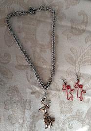 Set Collana e orecchini / Handmade / Alluminio /