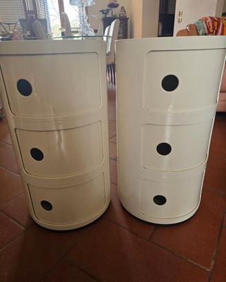 Kartell comodino Componibile 3 elementi