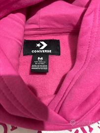 Felpa converse rosa bambina