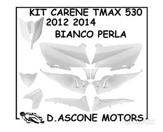 KIT CARENE TMAX 530 BIANCO PERLA 11 PEZZI DAL 12-1