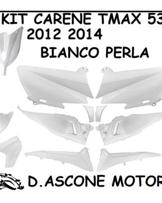 KIT CARENE TMAX 530 BIANCO PERLA 11 PEZZI DAL 12-1