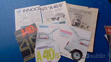 Austin A 40 brochure e varie