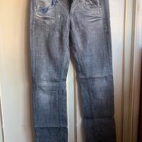 Jeans Miss Sixty donna tg 28 Miss60 grigi dritti