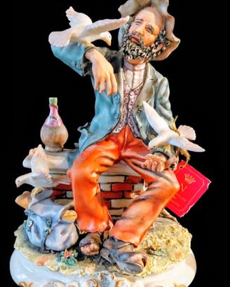 meravigliosa statua in porcellana Capodimonte