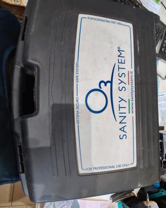 sanity system. sanificazione auto