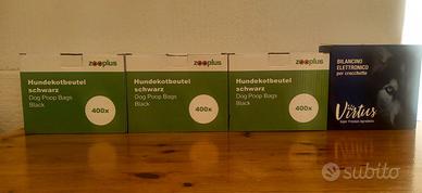 sacchetti per cani taglia media e bilancino Virtus