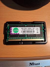 ram DDR3L 16Gb per notebook