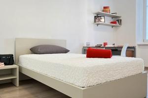 Ampia singola in appartamento moderno da sett