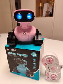 Mini Robot telecomandato con occhi led 