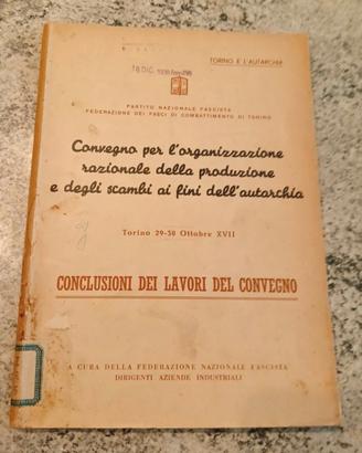 Fascismo, pnf, mvsn, Torino, Mussolini