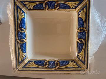 Servizio piatti tiffany quadrati