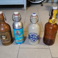 4 bottiglie da collezione