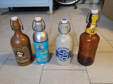 4 bottiglie da collezione
