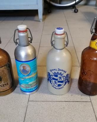 4 bottiglie da collezione