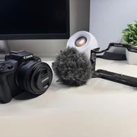 Canon R50 + obiettivo 50mm 1.8 + accessori